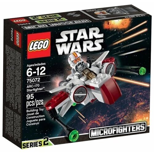 Конструктор LEGO Star Wars 75072 Звездный истребитель ARC-170, 95 дет. от компании М.Видео - фото 1