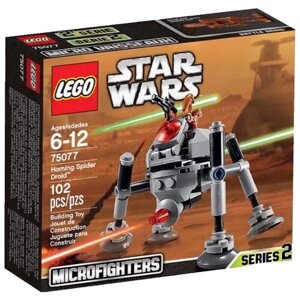 Конструктор LEGO Star Wars 75077 Самонаводящийся дроид-паук, 102 дет.