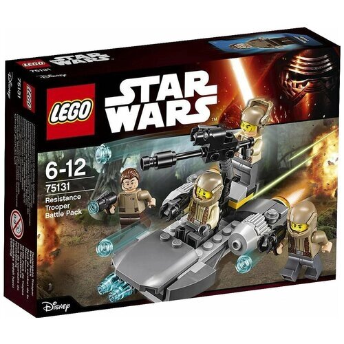 Конструктор LEGO Star Wars 75131 Боевой набор Сопротивления, 112 дет. от компании М.Видео - фото 1