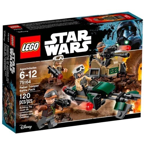 Конструктор LEGO Star Wars 75164 Боевой набор Повстанцев, 120 дет. от компании М.Видео - фото 1