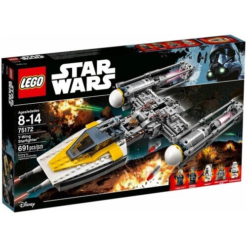 Конструктор LEGO Star Wars 75172 Y-крылый звездный истребитель, 691 дет. от компании М.Видео - фото 1