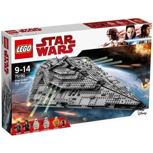 Конструктор LEGO Star Wars 75190 Звездный разрушитель Первого Ордена, 1416 дет.