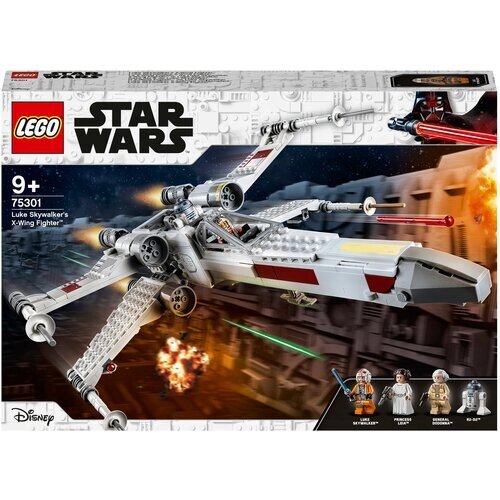 Конструктор LEGO Star Wars 75301 Истребитель типа Х Люка Скайуокера, 474 дет. от компании М.Видео - фото 1