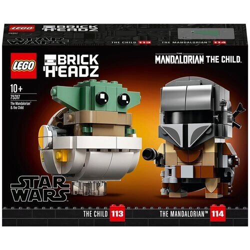 Конструктор LEGO Star Wars 75317 Мандалорец и малыш, 295 дет. от компании М.Видео - фото 1