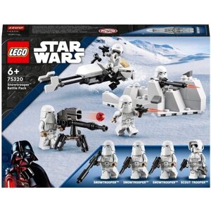 Конструктор LEGO Star Wars 75320 Боевой набор снежных пехотинцев, 105 дет.