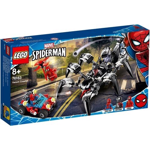 Конструктор LEGO Super Heroes 76163 Spiderman Краулер Венома, 413 дет. от компании М.Видео - фото 1