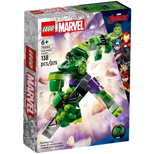 Конструктор LEGO Super Heroes, Hulk Mech Armour 76241 от компании М.Видео - фото 1