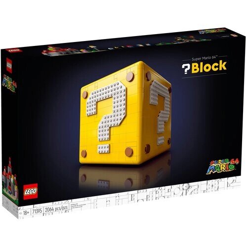 Конструктор LEGO Super Mario 71395 Блок Знак вопроса из Super Mario 64, 2064 дет. от компании М.Видео - фото 1