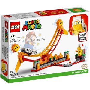 Конструктор LEGO Super Mario 71416 Дополнительный набор Поездка на лаве