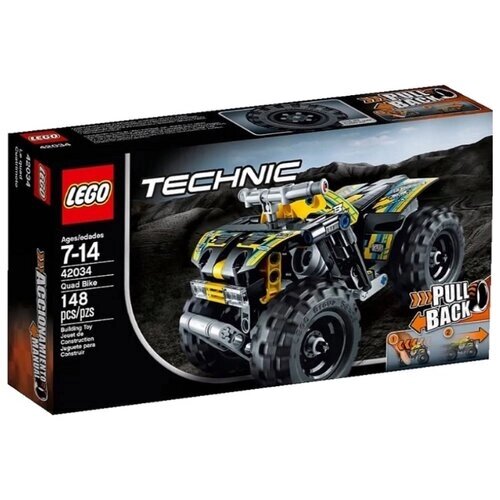 Конструктор LEGO Technic 42034 Квадроцикл, 148 дет. от компании М.Видео - фото 1