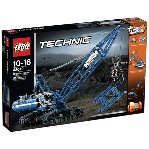 Конструктор LEGO Technic 42042 Гусеничный кран от компании М.Видео - фото 1