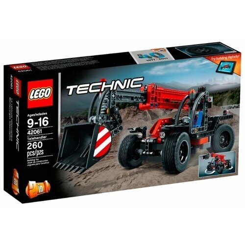 Конструктор LEGO Technic 42061 Телескопический погрузчик, 260 дет. от компании М.Видео - фото 1