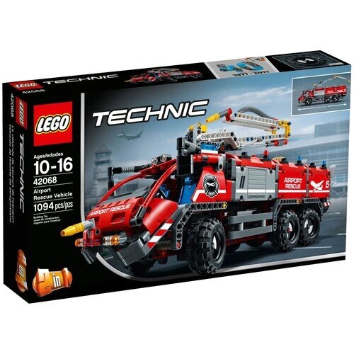 Конструктор LEGO Technic 42068 Автомобиль спасательной службы аэропорта, 1094 дет. от компании М.Видео - фото 1