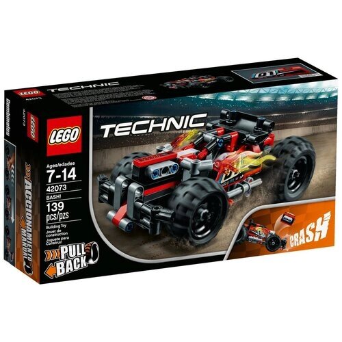Конструктор LEGO Technic 42073 Красный гоночный автомобиль, 139 дет. от компании М.Видео - фото 1