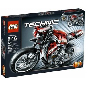 Конструктор LEGO Technic 8051 Мотоцикл, 467 дет.