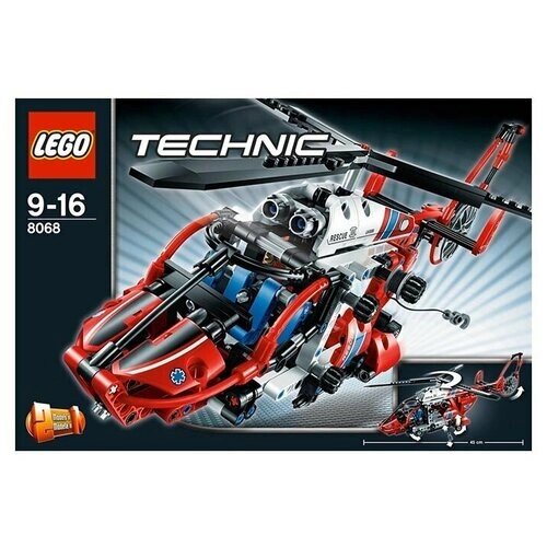 Конструктор LEGO Technic 8068 Спасательный вертолет, 408 дет. от компании М.Видео - фото 1