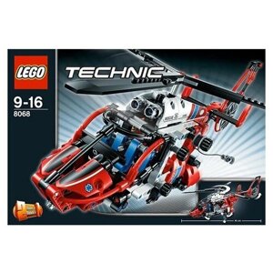 Конструктор LEGO Technic 8068 Спасательный вертолет, 408 дет.