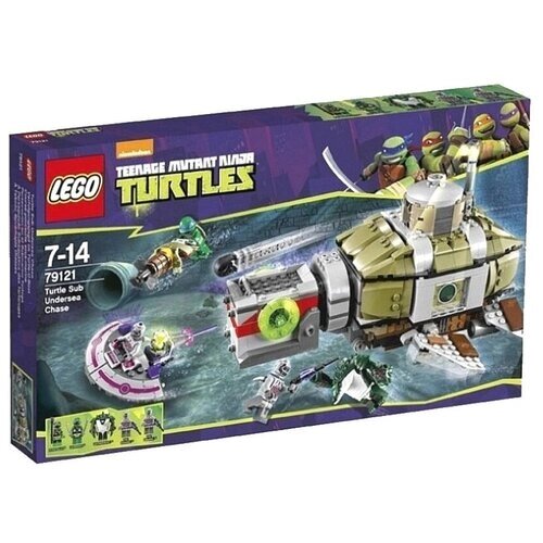 Конструктор LEGO Teenage Mutant Ninja Turtles 79121 Атака подводной лодки, 684 дет. от компании М.Видео - фото 1