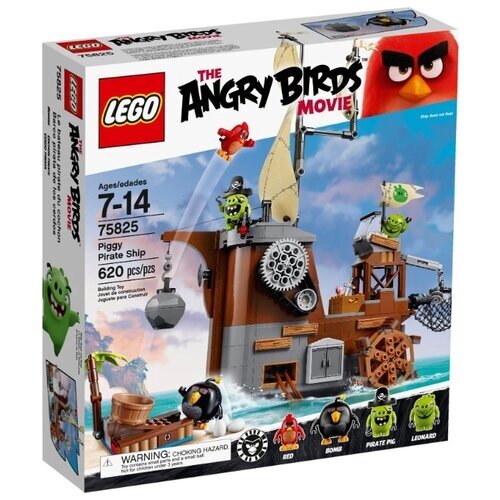 Конструктор LEGO The Angry Birds Movie 75825 Пиратский корабль Свинок, 620 дет. от компании М.Видео - фото 1