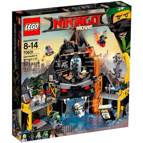 Конструктор LEGO The Ninjago Movie 70631 Логово Гармадона в жерле вулкана, 521 дет. от компании М.Видео - фото 1