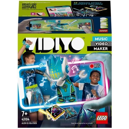 Конструктор LEGO VIDIYO 43104 Битбокс Диджея Пришельца, 73 дет. от компании М.Видео - фото 1