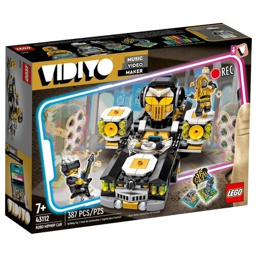 Конструктор LEGO Vidiyo 43112 Машина Хип-Хоп Робота, 387 дет. от компании М.Видео - фото 1