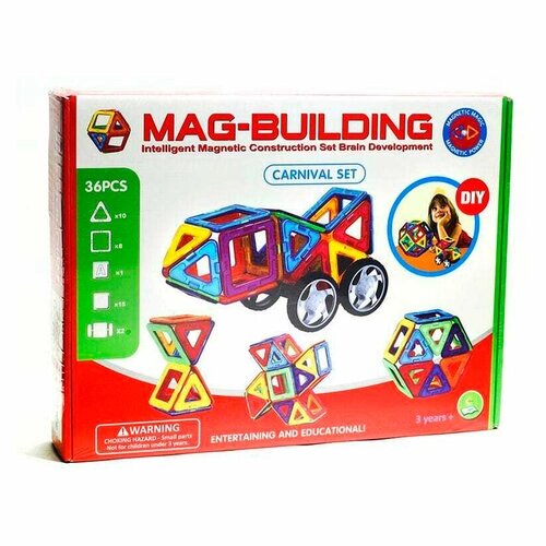 Конструктор Mag-Building Carnival GB-W36 от компании М.Видео - фото 1