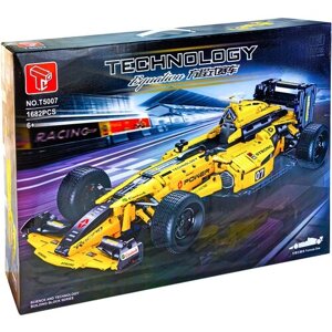 Конструктор машина 1:8 Гоночный автомобиль Болид Formula 1 / набор1682 деталей