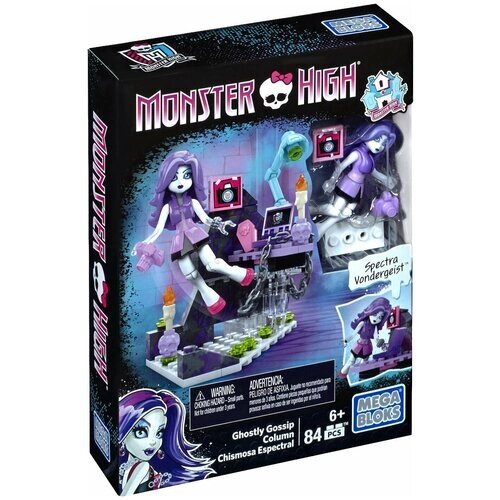 Конструктор Mega Bloks Monster High DLB79 Рубрика призрачных сплетен, 84 дет. от компании М.Видео - фото 1