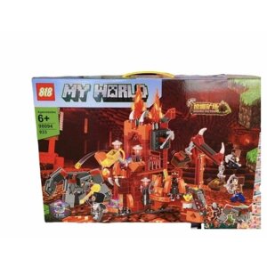 Конструктор My world Майнкрафт Minecraft Мой мир Башня набор 933 детали