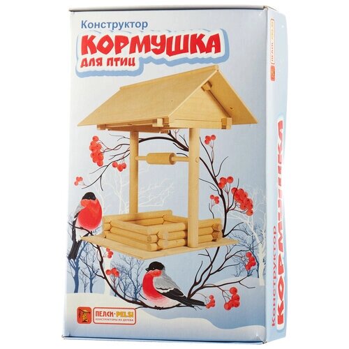 Конструктор Pelsi 699 Кормушка для птиц, 30 дет. от компании М.Видео - фото 1