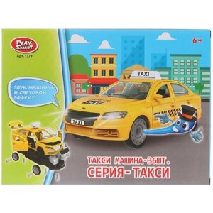 Конструктор Play Smart Такси 1379, 36 дет.