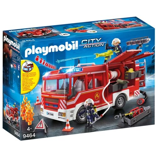 Конструктор Playmobil City Action 9464 Пожарная служба: пожарная машина от компании М.Видео - фото 1