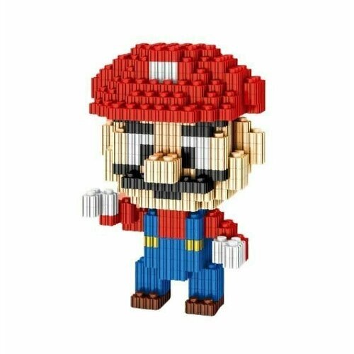 Конструктор Pogo blocks фигурка Марио "Super Mario" от компании М.Видео - фото 1