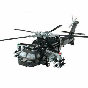 Конструктор Qman 23016 Многоцелевой вертолет Harbin Z-20 1816 деталей