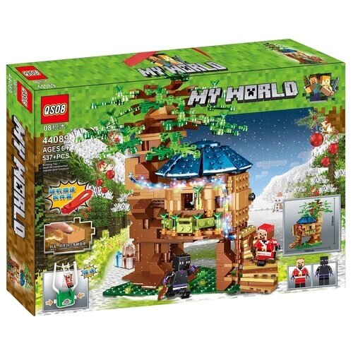 Конструктор QS08 My World 44089, 537 дет. от компании М.Видео - фото 1