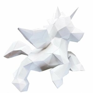 Конструктор развивающий из бумаги 3D пазлы детям и взрослым для создания объемных бумажных моделей
