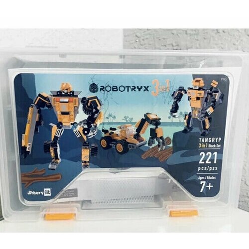 Конструктор Robot Stem Toy 3 in 1 Fun 221 деталь от компании М.Видео - фото 1