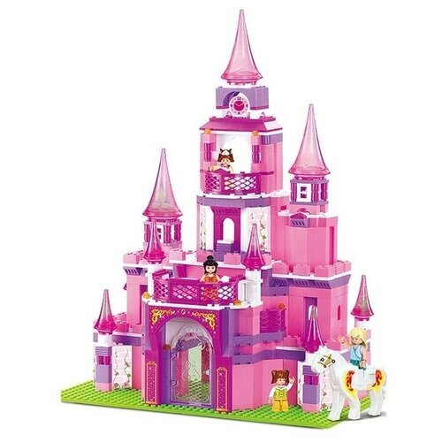 Конструктор «Розовая мечта: замок принцессы», 472 детали от компании М.Видео - фото 1