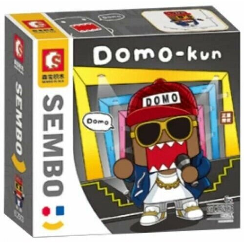 Конструктор Sembo Block 612503 "Domo-Kun- модник", 170 деталей от компании М.Видео - фото 1