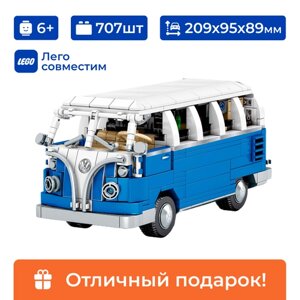 Конструктор Sembo Block Volkswagen Transporter T1 701810 707 деталей