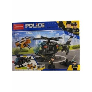 Конструктор Сити 8627 - Полицейский вертолет и дрон