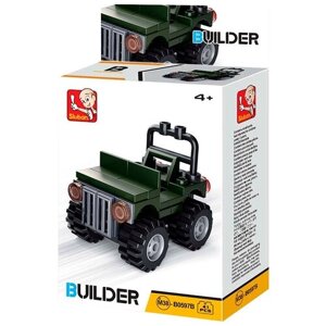 Конструктор SLUBAN Builder M38-B0597B Джип, 41 дет.