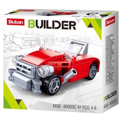 Конструктор SLUBAN Builder M38-B0920C Ретро автомобиль C, 41 дет. от компании М.Видео - фото 1