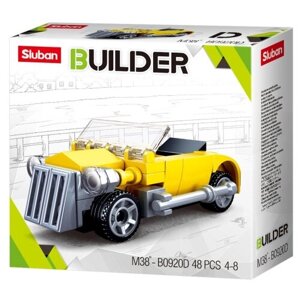 Конструктор SLUBAN Builder M38-B0920D Ретро автомобиль D, 48 дет.