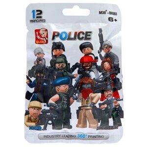 Конструктор SLUBAN Police M38-B0583 Полиция и грабители