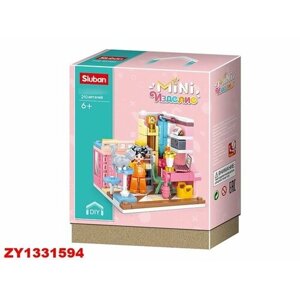 Конструктор Sluban серия MiNi Handcraft Мой уютный дом 210 деталей M38-B1016D