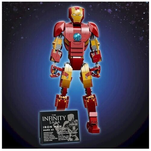 Конструктор Супер герои Iron men Железный Человек 389 дет от компании М.Видео - фото 1