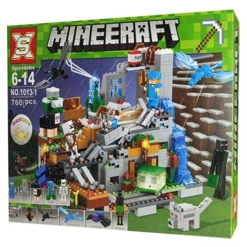 Конструктор SX Minecraft 1013-1 Горная пещера, 760 дет. от компании М.Видео - фото 1