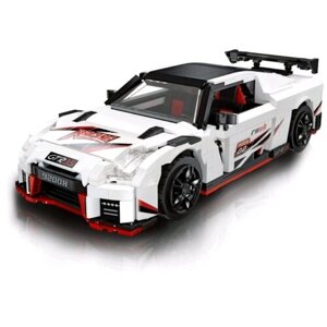 Конструктор/ Техник/ Гоночная машина Nissan GTR R35/ 1266 деталей/ 92008/ ребенку